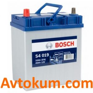 Купить авто аккумулятор Bosch s4 6СТ-40 L+  Киев, Украина