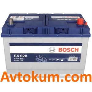 Купить авто аккумулятор Bosch s4 6СТ-95 R+ Azia:   Киев, Украина
