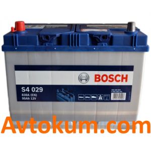 Купить авто аккумулятор Bosch s4 6СТ-95 L+Azia   Киев, Украина