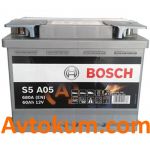 Акумулятор Bosch AGM 6СТ-60 R+0092S5A050