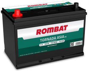Купить авто аккумулятор Rombat 6СТ-100 L+ Tornado asia  Киев, Украина