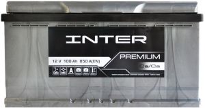 Купить авто аккумулятор INTER PREMIUM 100 L+  Киев, Украина