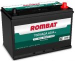 Аккумулятор Rombat 6СТ-100 R+ Tornado asia  
