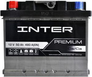 Купить авто аккумулятор INTER PREMIUM 50 L+  Киев, Украина