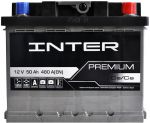 Аккумулятор INTER PREMIUM 50 R+