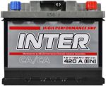 Аккумулятор INTER Standart 50 R+ 