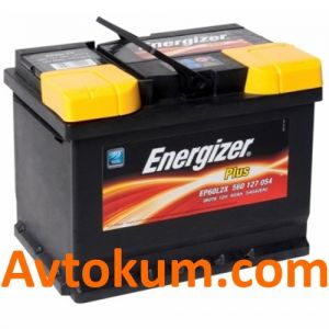 Купить авто аккумулятор  Energizer Plus 60 L+ EP60L2X  Киев, Украина