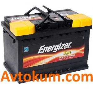 Купить авто аккумулятор  Energizer Plus 74 R+ EP74L3 Киев, Украина
