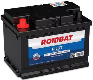 Купить авто аккумулятор Rombat 6СТ-60 L+ Pilot  Киев, Украина