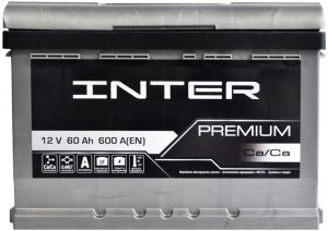 Купить авто аккумулятор INTER PREMIUM 60 R+  Киев, Украина