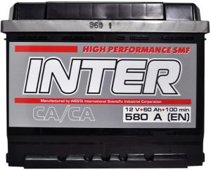 Купить авто аккумулятор INTER Standart 60 L+  Киев, Украина