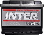 Аккумулятор INTER Standart 60 L+