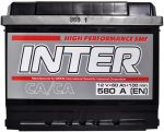 Аккумулятор INTER Standart 60 R+ 