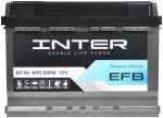 Аккумулятор INTER  EFB 63 R+