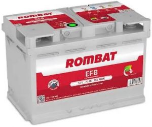 Купить авто аккумулятор Rombat 6СТ-70 R+ EFB Stop & Go  Киев, Украина