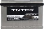 Аккумулятор INTER PREMIUM 74 L+