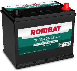 Купить авто аккумулятор Rombat 6СТ-75 R+ Tornado asia  Киев, Украина