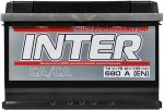 Аккумулятор INTER Standart 75 R+  