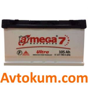 Купить авто аккумулятор   A-mega Ultra 6СТ-105-А3 L+ Киев, Украина