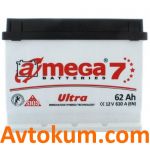 Аккумулятор A-mega Ultra 6СТ-62-А3E R+ 