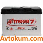 Аккумулятор A-mega Ultra 6СТ-75-А3 L+