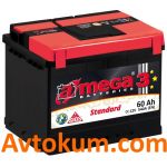 Аккумулятор A-mega Standart 6СТ-60-А3E R+ 