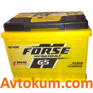 Купить авто аккумулятор Forse Original 6СТ- 65 L+ Киев, Украина