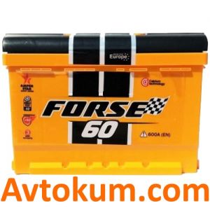 Купить авто аккумулятор  Force Westa 6СТ- 60 L+ Киев, Украина