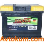 Аккумулятор Hanza Platinum 6СТ-60-А3 L+