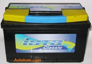 Купить авто аккумулятор Иста Classic 6CT-90L+ Киев, Украина