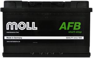 Купить авто аккумулятор Moll AFB 86 R+ Start-Stop  Киев, Украина