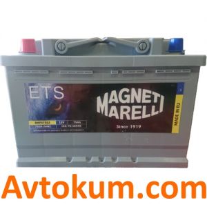 Купить авто аккумулятор Magneti Marelli ETS 6СТ-75-А3 L+ Киев, Украина