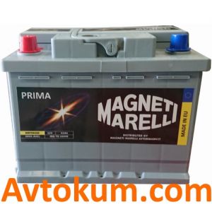 Купить авто аккумулятор Magneti Marelli Prima 6СТ-62-А3E L+ Киев, Украина