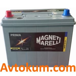 Купить авто аккумулятор Magneti Marelli Prima asia 6СТ-75L+ Киев, Украина