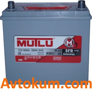 Купить авто аккумулятор  Mutlu Turkey 60 R+  Киев, Украина