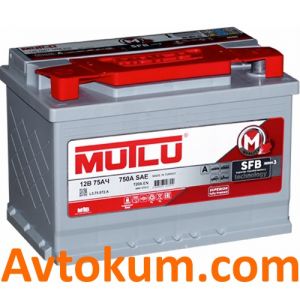 Купить авто аккумулятор  Mutlu Turkey 75 L+  Киев, Украина