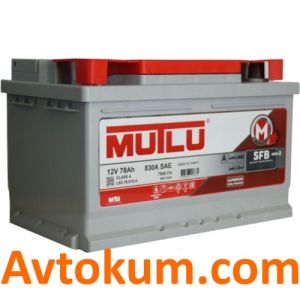 Купить авто аккумулятор  Mutlu Turkey 78 L+  Киев, Украина