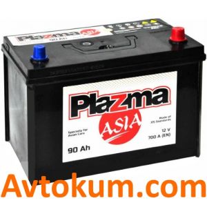 Купить авто аккумулятор Plazma Asia 6CT-90R+ Киев, Украина