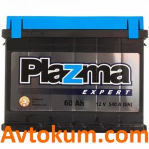 Купить авто аккумулятор Plazma Expert 6CT-60R+ Киев, Украина