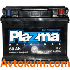 Купить авто аккумулятор Plazma Expert 6CT-60R+ Киев, УкраинаOriginal