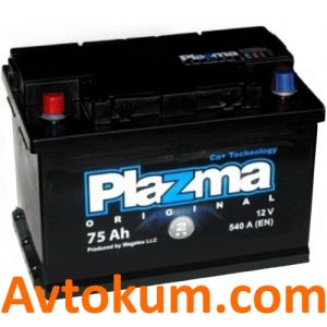 Купить авто аккумулятор Plazma Expert 6CT-75L+ Киев, УкраинаOriginal