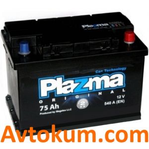Купить авто аккумулятор Plazma Expert 6CT-75R+ Киев, УкраинаOriginal