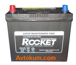 Купить авто аккумулятор Rocket 6CT-65 L+ SMF 75D23R+ Киев, Украина