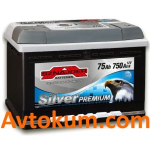 Купить авто аккумулятор  Sznajder Silver Premium 75 R+ 575 45 Киев, Украина