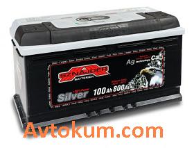 Купить авто аккумулятор  Sznajder Silver  100 R+ 600 25  Киев, Украина