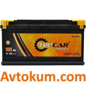 Купить авто аккумулятор Top Car Profi 6CT-100 R+ Киев, Украина