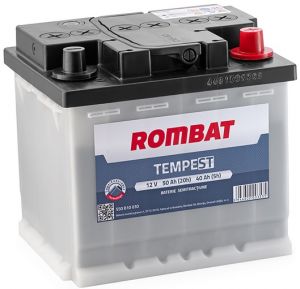Купить авто аккумулятор Rombat Tempest 50 R+ (тягово-стартерний)  Киев, Украина