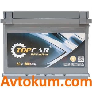 Купить авто аккумулятор Top Car Premium 6CT-60 R+ Киев, Украина