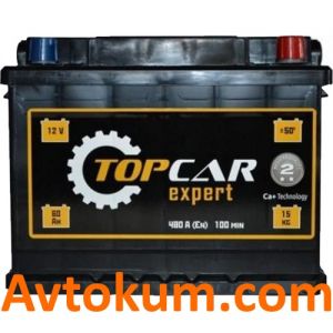Купить авто аккумулятор Top Car Expert 6CT-60 R+ Киев, Украина
