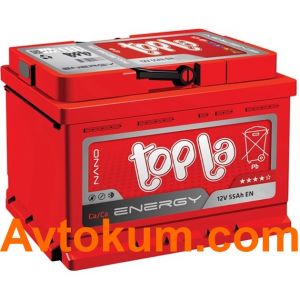 Купить авто аккумулятор Topla Energy 6СТ-55-А3E R+ Киев, Украина